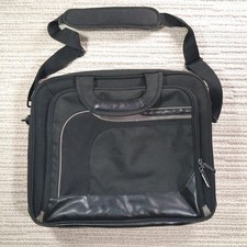 targus mobile elite 15.4 laptop briefcase shoulder bag tbt045-01 black nylon Pr