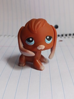 Littlest Pet Shop LPS Limited Edition Spring Egg Beagle Brown and White #233