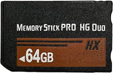 Original High Speed 64GB Memory Stick Pro-Hg Duo MS-HX64A for PSP 1000 2000 3000