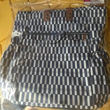 Thirty One 31 Journey Navy Oasis Backpack Travel Work School Baby Diaper Bag
