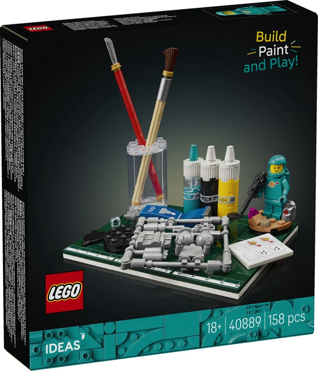 LEGO GWP Ideas 40889 Build, Paint and Play! SPACE NEU & Ungeöffnet