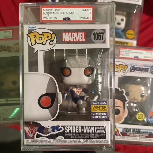 Funko Pop! Vinyl: Spider-Man Bug-Eyes Armor Winter Convention Exclusive #1067
