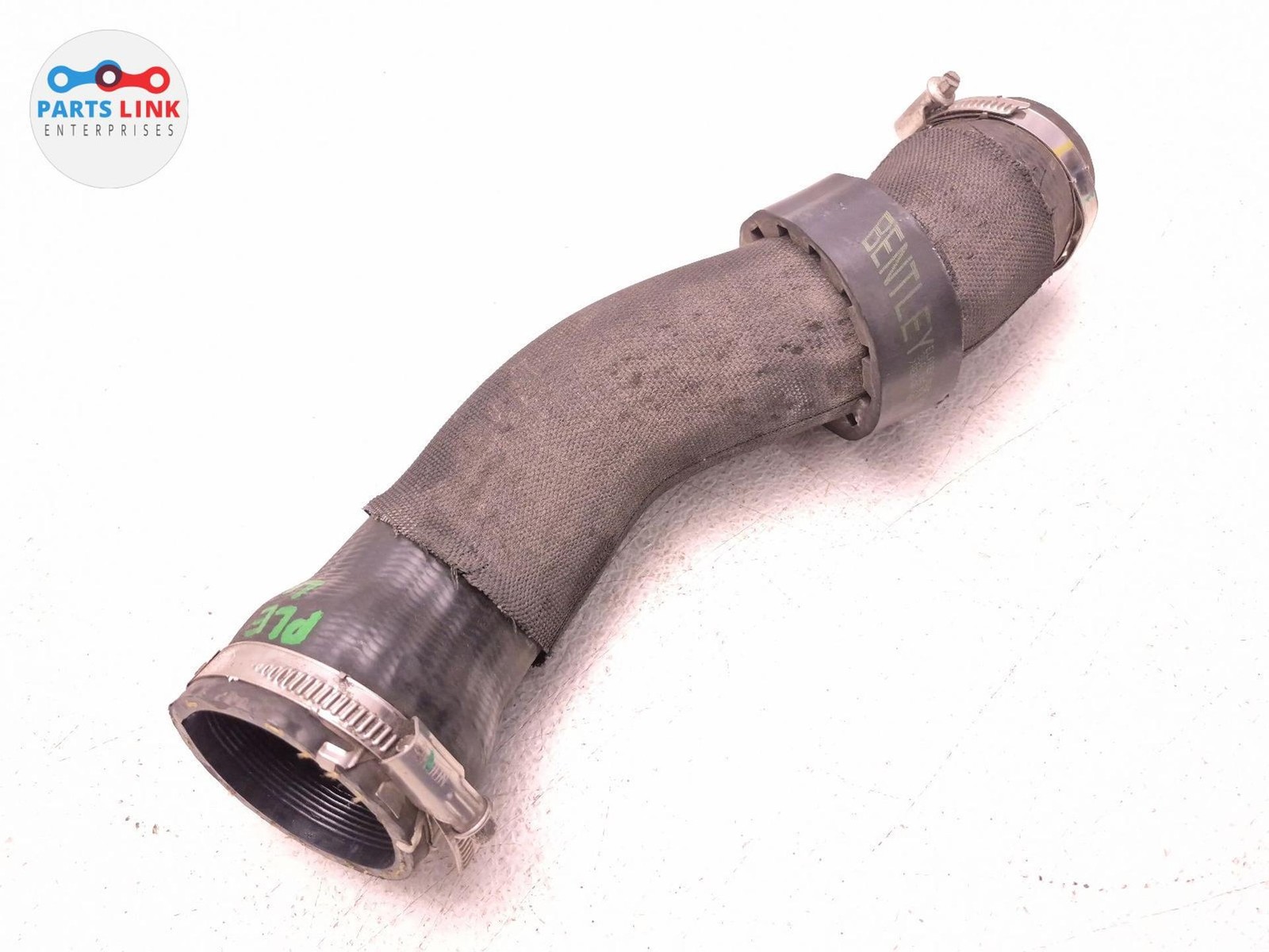 2016-20 BENTLEY BENTAYGA LEFT INTERCOOLER PRESSURE HOSE PIPE LINE 4.0L 6.0L 636