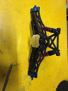 Traxxas T-maxx Front End Assembly With Aluminum Knuckles And Skid