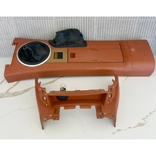 2006-2008 Mazda Miata Mx-5 Nc Center Console Saddle Brown Oem Cup Holder Trim 2006-2008 Mazda Miata Mx-5 Nc Center Console Saddle Brown Oem Cup Holder Trim