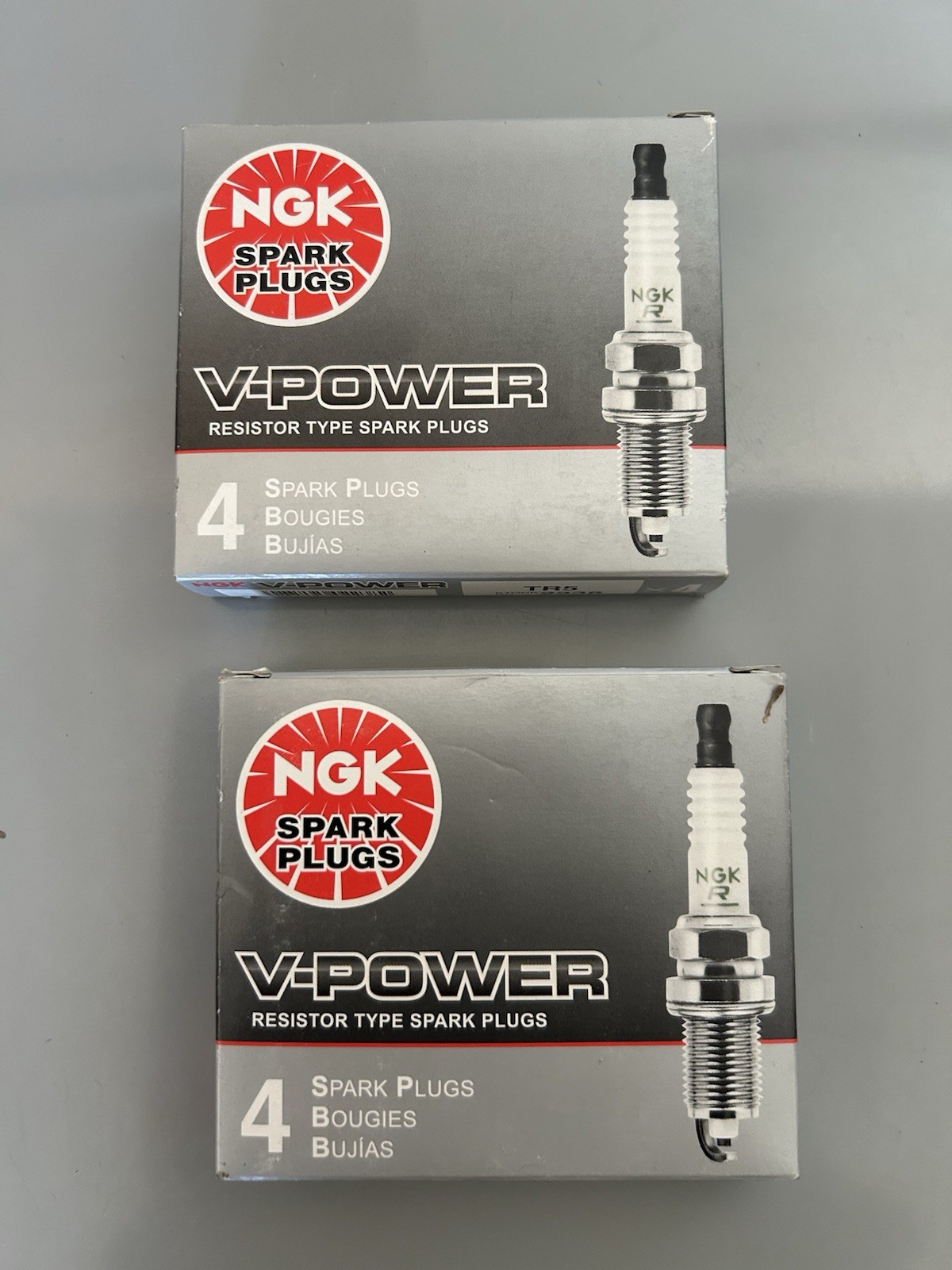 8 Spark Plugs NGK TR5 2238 V-Power 8 Cylinders