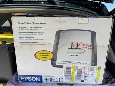 Epson Perfection 2580 Photo Flatbed Scanner Auto Film Loader 2400x4800 DPI USB