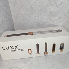 Luxx Air Pro 2 Hair Dryer Brush Set Curling Flat Iron Blow Dryer 5 In 1 Kit New
