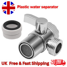 2-in-1 Brass Bidet Shower Head Diverter Valve Faucet Spout Taps T-Adapter