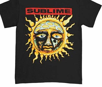 Sublime 太陽デザイン Tシャツ Sublime- New Sun Tee T-Shirt Medium Black | eBay