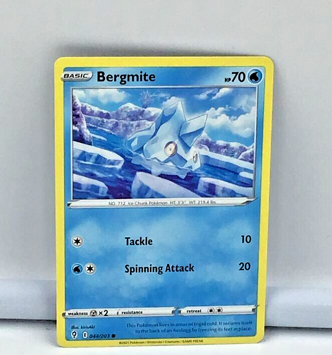 bergmite pokemon card value Amazon.com: Pokemon - Bergmite (36/114) main image 1