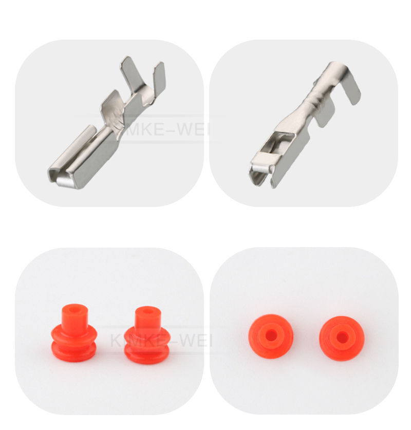 SH1-SEC2ベジット 2 Pin Sumitomo MT090 Motorcycle Connector Plug Socket Kit