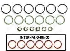 Fuel Injector Seal Kit for DT570 DT466 MaxxForce DT / 9 / 10 G2.9 Navistar (X6)