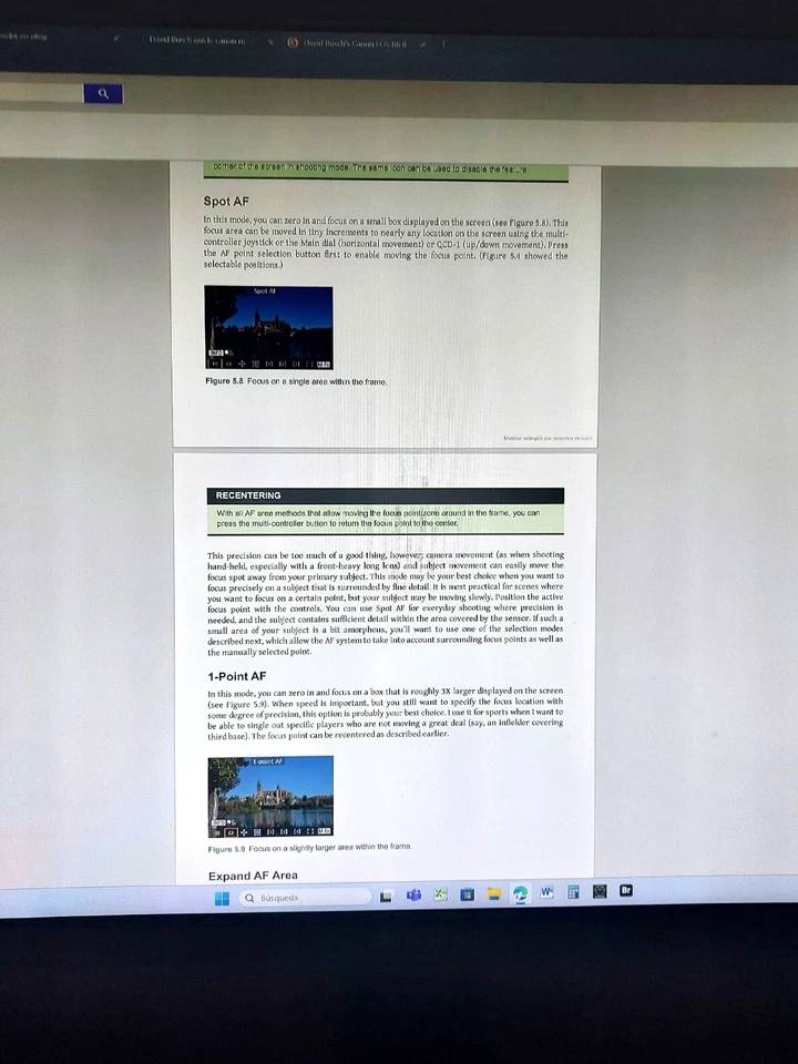 Guía para Canon EOS R6 Mark II de David Busch - Imagen 3 de 4