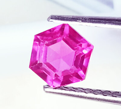100% Natural Pink Sapphire 2.00 Ct Certified Loose Gemstone With Free Gift