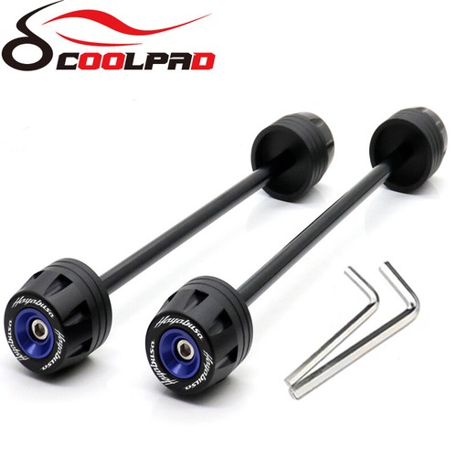 Front Rear Wheel Fork Slider Protector For SUZUKI GSX1300R 1999-2007 HAYABUSA - Bild 4 von 7