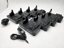 LOT OF 8 JABRA PRO WIRELESS HEADSET CHARGING SYSTEM DOCKS 9400BS T13-D5