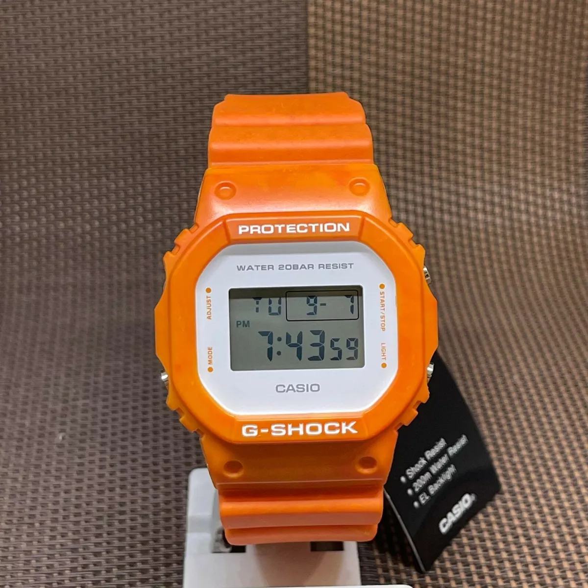 OROLOGIO ARANCIONE UOMO CASIO G-SHOCK