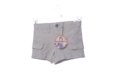 Damaine Girls Light Brown Khaki Virtual Stretch Stretchy Shorts Size 9 10 NEW