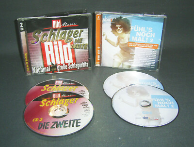 4 CD NDR1 Fühl´s nochmal 2 Oldies + BILD MUSIC Schlager Die Zweite 50 große Hits