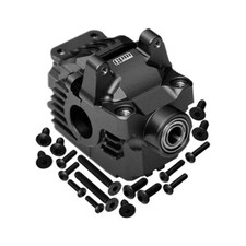 GPM Alum 7075 Alloy Front Differential Housing Black: 4x4 Rustler/Slash/Stampede