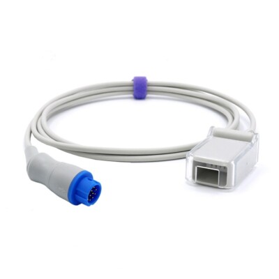 12pin to DB9 SpO2 Adapter Extension Cable for Philips/HP Patient Monitor M19900B