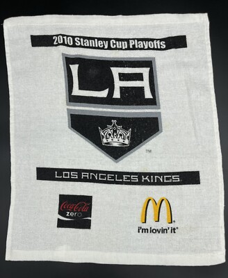 LA Kings 2010 Stanley Cup Playoffs Rally Towel 17.5'' x 14'' Coca Cola McDonalds
