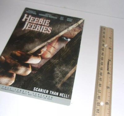Heebie Jeebies Horror DVD FULL LENGTH SCREENER DVD A6