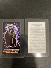 Santa Muerte Del Misterio -Oracion- Holy Death -Prayer Card- Laminated