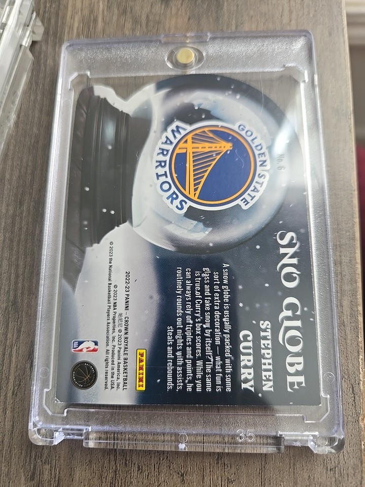 202223 Stephen Curry Sno Globe Sp /75 Crown Royale eBay