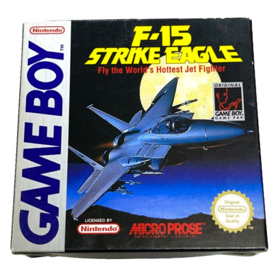 F-15 Strike Eagle Nintendo Gameboy *No Manual* Boxed