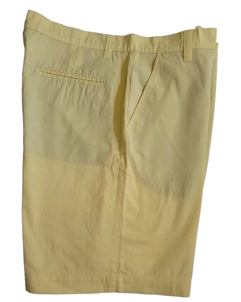 PANTALONES CORTOS THREADS 4 THINK APELACIÓN SOSTENIBLE HOMBRE’s Talla 33 AMARILLO A5 Foto 3 de 4