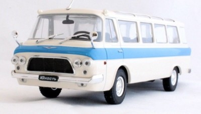 ZiL-118 Yunost (Youth) USSR Microbus 1962 Beige 1:43 Scale Diecast Model Car