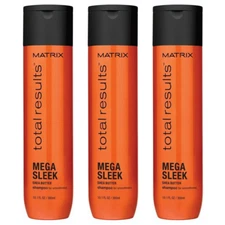 Matrix Total Results Mega Sleek Shampoo 10.1 oz (3 PACK BUNDLE)