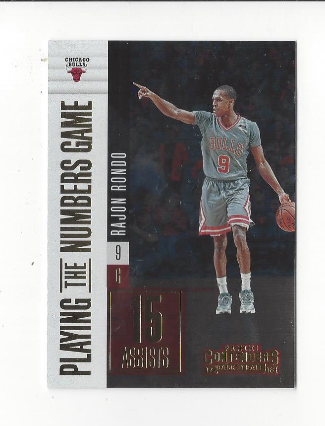 2017-18 Contenders Basketball Playing the Numbers Game Singles - You Choose