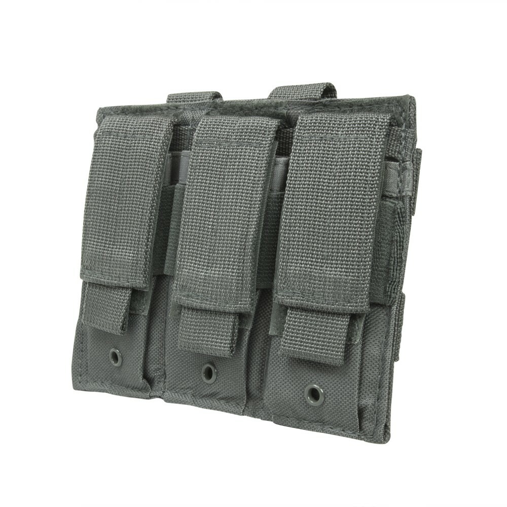 VISM Tactical MOLLE Triple Airsoft Pistol Magazine Pouch by NcSTAR