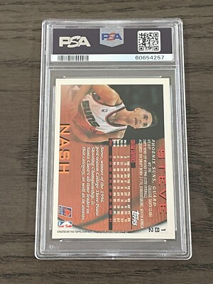 その他 NBA96-97 topps #182 steve nash+1Card 1996 Topps Basketball Steve Nash ROOKIE RC #182 PSA 10 GEM