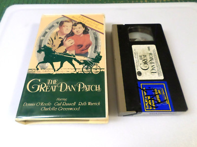 THE GREAT DAN PATCH (1949) - (VHS) - DENNIS O'KEEFE / GAIL RUSSELL - BIG BOX