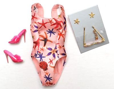 NATALIA FATALE BOMBSHELL BEACH COMPLETE OUTFIT Fashion Royalty NEW