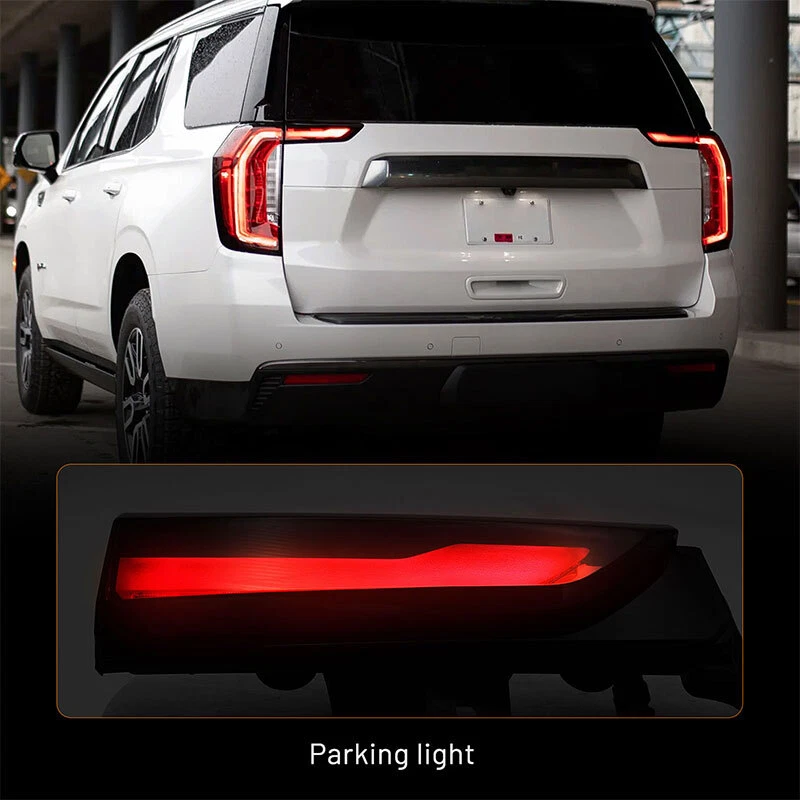 Pair LED Inner Tail Lights For 2021-2024 GMC Yukon/Yukon XL Brake Lamps LH RH - Image 3 of 4