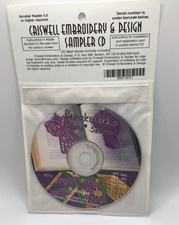 Criswell Ricamo e Design Sampler K-Lace Segnalibri CD S010