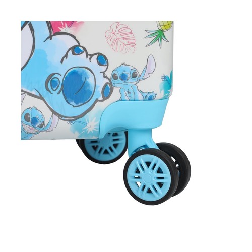 Bioworld Lilo & Stitch Stitch With Pineapple 20” White Carry-On Luggage-OS - 第 6/9 張圖片