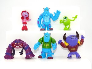 Monsters Inc Cake Toppers Decoration Birthday Kids Party Bag