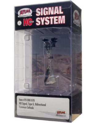 Atlas HO Scale ~ New 2026 ~ Bi-Directional ~ Type G Signal ~ LED's ~ 70000078