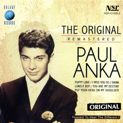 Paul Anka The Original Remastered CD 26 Greatest Hits Malaysia Release Mint
