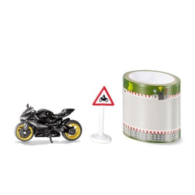 SIKU DUCATI PANIGALE 1299 with Tape Diecast Motorcycle Motorbike