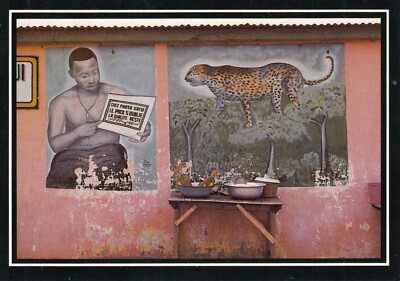 Old postcard AFRICA TOGO LOME lomé at photo kafui at good idea