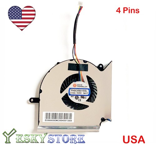 Ventilateur Refroidissement CPU GPU Pour MSI GE63VR GE73VR MS-16P1 MS-17C1