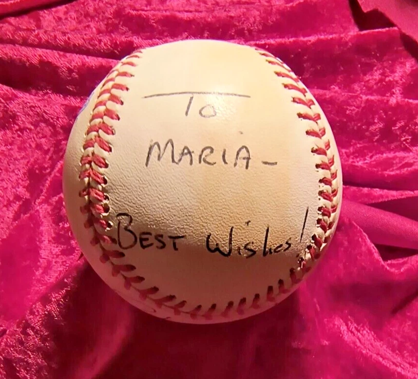 Bola de beisebol oficial da World Series 1995 assinada por Steve "Bedrock" Bedrosian - Imagem 3 de 4
