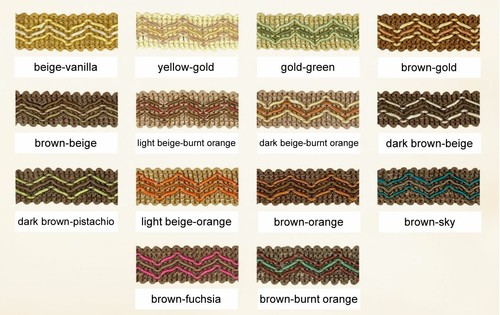 12mm Trim Gimp Braid Valencia - Edging Lampshade Blinds Soft Furnishing Clothing - Picture 29 of 66
